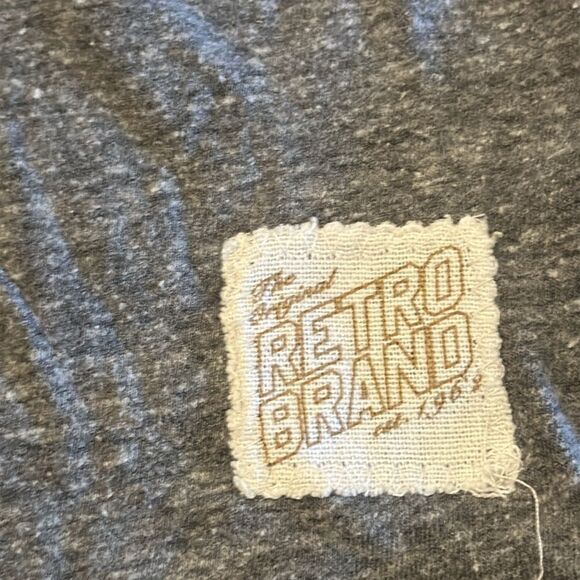 The Original Retro Brand Boys ‘Working on a Sixpack’ White Castle Grey T-Shirt - Picture 3 of 6